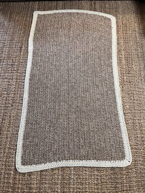 Vintage Handmade Crochet Throw Blanket | Boho Cottagecore Texture